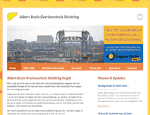 Tablet Screenshot of leverstichtingnederland.nl